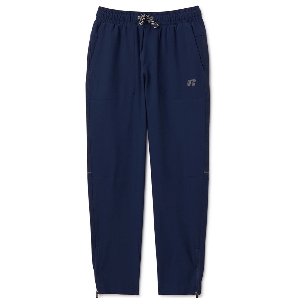 Russell Boys Woven Stretch Active Pant, color: Blue cove